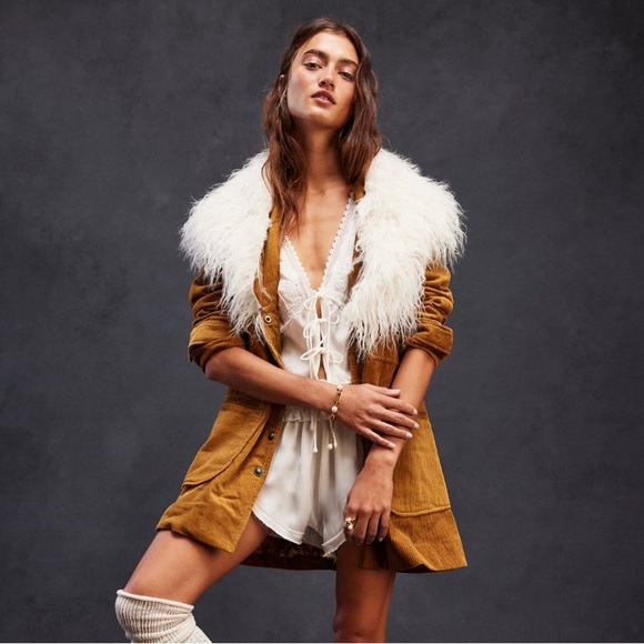 Free People Jackets & Blazers - free people lady lane penny lane coat